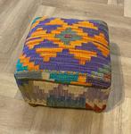 Poef - Kelim Poef(Ongebruikt/Nieuw) - Wol, hard hout, Nieuw