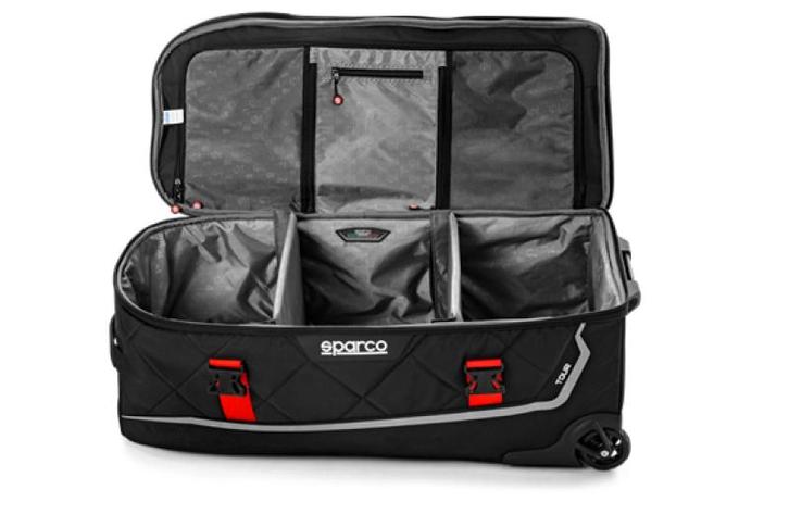 Sparco Bag Tour BLK/RED - 016437NRRS, Auto diversen, Tuning en Styling, Ophalen of Verzenden