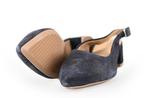 Tamaris Pumps in maat 38 Blauw | 10% extra korting, Tamaris, Pumps, Zo goed als nieuw, Verzenden