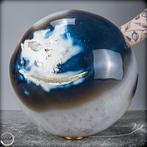 Natuurlijke Orca Achat bal 14,2 kg Meesterwerk van de