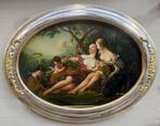 T. Akerman (XX), Da François Boucher - Scena romantica, Antiek en Kunst, Kunst | Schilderijen | Klassiek