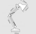 Tafelmodel infraroodlamp 150W - Warmtelamp tegen spier- en, Huis en Inrichting, Ophalen of Verzenden, Zo goed als nieuw