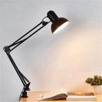 Flexibele Bureaulamp met Klem en Zwenkarm Zwart, Verzenden, Nieuw
