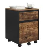 Mobiele Bureaukast met 2 Lades – 40x56x40 cm, Verzenden, Nieuw in verpakking