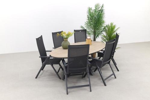 Taste Belmond / GI Edison 220x115 cm. - ovale tuinset, Tuin en Terras, Tuinsets en Loungesets, Tuinset, Nieuw, Overige materialen