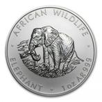 Zambia Olifant 1 oz 2000, Postzegels en Munten, Munten | Afrika, Verzenden, Losse munt, Zilver