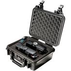 Peli 1200 BKF flightcase zwart met schuim 235x181x105 mm, Verzenden, Nieuw
