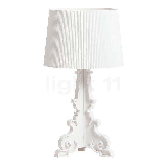 Kartell Bourgie, wit mat (Tafellampen, Binnenlampen), Huis en Inrichting, Lampen | Tafellampen, Nieuw, Verzenden