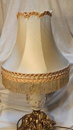 Capodimonte - Crodimonte - Lamp ornament - Gelakt messing -, Antiek en Kunst