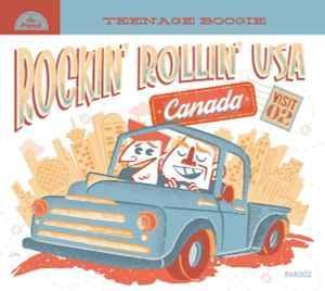 cd - Various - Rockin Rollin USA - Visit 02 - Canada -..., Cd's en Dvd's, Cd's | Rock, Nieuw in verpakking, Verzenden