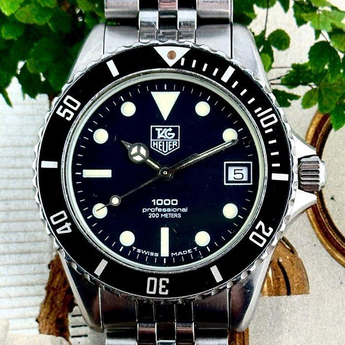 TAG Heuer - Watch 1000 Big Men’s Diver Wolf of The Wall, Sieraden, Tassen en Uiterlijk, Horloges | Antiek