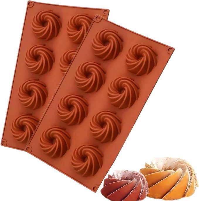 Bakmat - Set van 2 - Muffins, Taart en meer – Non Stick, Huis en Inrichting, Keuken | Keukenbenodigdheden, Nieuw, Verzenden