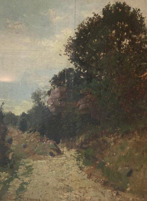 Eugenio Gignous (1850-1906) - Aia, Antiek en Kunst, Kunst | Schilderijen | Klassiek