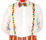 Clown Bretels Stippen 92cm, Hobby en Vrije tijd, Feestartikelen, Verzenden, Nieuw