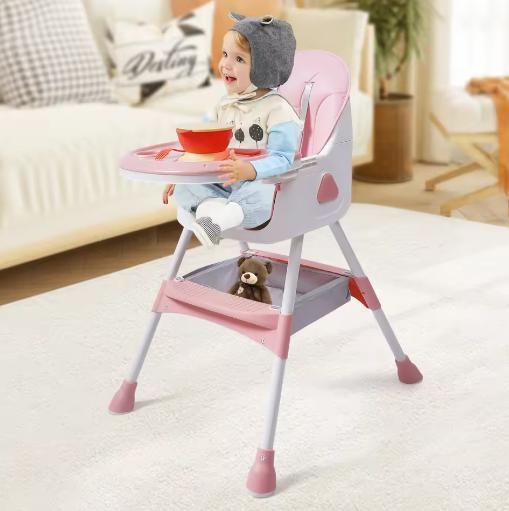 Verstelbare Kinderstoel met Kussen en 5-Punts Veiligheid, Kinderen en Baby's, Kinderkamer | Overige Meubels, Nieuw, Verzenden