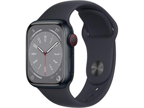 Apple Watch Series 8, 41mm, GPS + Cellular, aluminium,, Huis en Inrichting, Woonaccessoires | Overige, Zo goed als nieuw, Verzenden