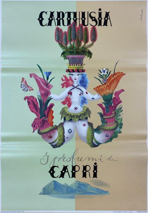 Mauro Laboccetta - CARTHUSIA - I profumi di Capri - Jaren, Antiek en Kunst, Kunst | Tekeningen en Foto's