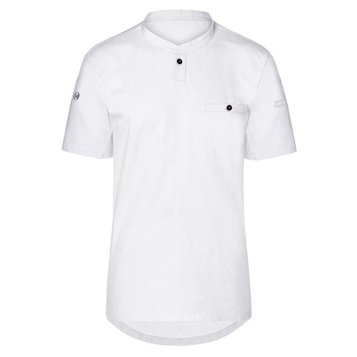 GGM Gastro | (6 stuks) KARLOWSKY | Korte Mouw Heren |, Kleding | Heren, Overhemden, Wit, Nieuw, Verzenden