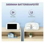Poweradd Babyfoon met camera 5.5 inch - 720P HD kleurendispl, Verzenden, Zo goed als nieuw
