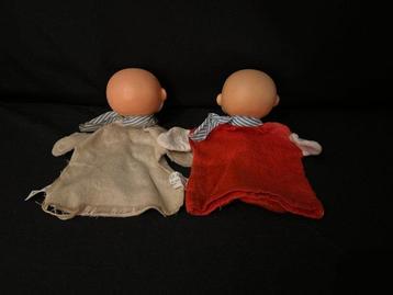 Paulus de Boskabouter - 2 poppenkast poppen - S.B. (R) - 2x beschikbaar voor biedingen