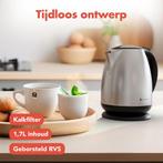 2dekans | KitchenBrothers Waterkoker - Elektrisch - 1,7L -, Witgoed en Apparatuur, Waterkokers, Ophalen of Verzenden, Zo goed als nieuw