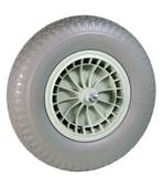 Kruiwagens Kruiwagenwiel PVC anti-lek grijs (19cm aslengte), Doe-het-zelf en Verbouw, Transportwagens, Ophalen of Verzenden, Nieuw
