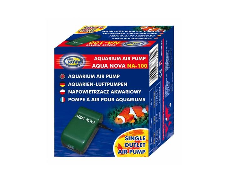 Aqua Nova luchtpomp NA-100, Dieren en Toebehoren, Vissen | Aquaria en Toebehoren, Ophalen of Verzenden