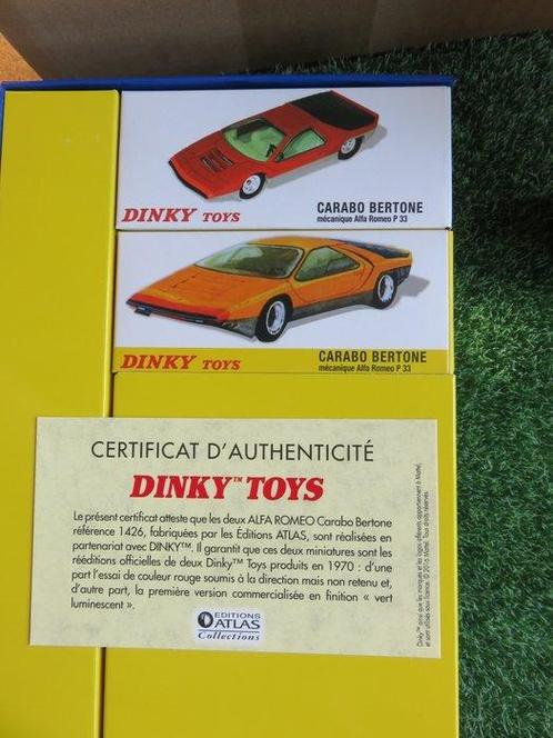Dinky Toys 1:43 - Model sportwagen (3) - Alfa-Roméo Carabo, Hobby en Vrije tijd, Modelauto's | 1:5 tot 1:12