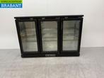 Polar Barkoeling 3 Glazen Klapdeuren 135 cm 230V Horeca, Ophalen of Verzenden, Gebruikt