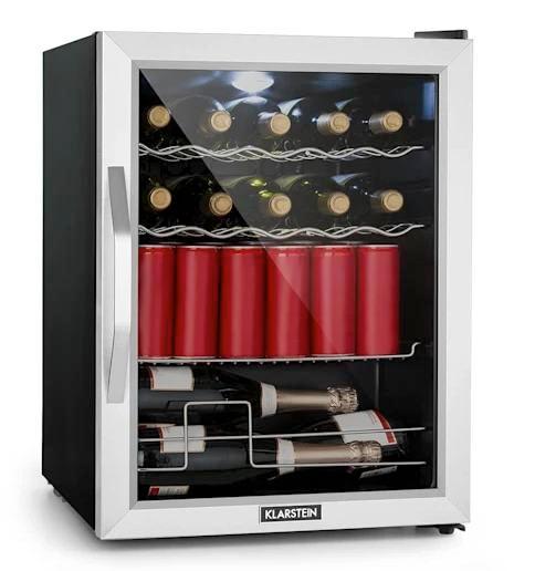 Glasdeur Koelkast Tafelmodel Koelkast Met Intern Verlichting, Witgoed en Apparatuur, Koelkasten en IJskasten, Minder dan 75 liter