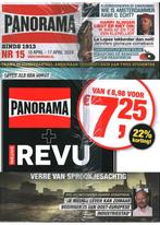 Pakket Panorama + Nieuwe Revu - 15 2024, Boeken, Tijdschriften en Kranten, Nieuw, Wetenschap en Natuur, Verzenden