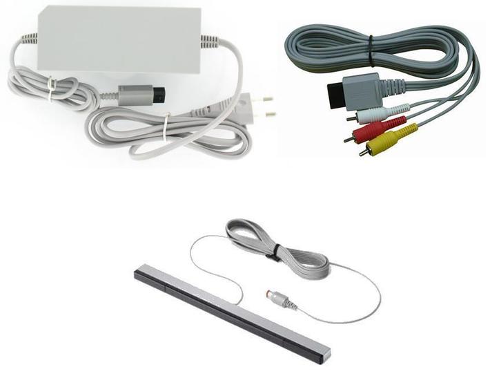 Kabelset: Alle Wii Kabels - Console Adapter, TV Kabel &, Spelcomputers en Games, Spelcomputers | Nintendo Consoles | Accessoires