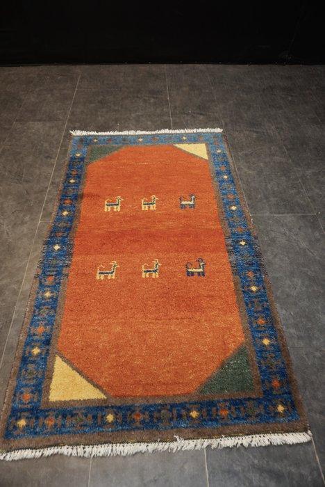 Gabbeh - Vloerkleed - 160 cm - 94 cm, Huis en Inrichting, Stoffering | Tapijten en Kleden