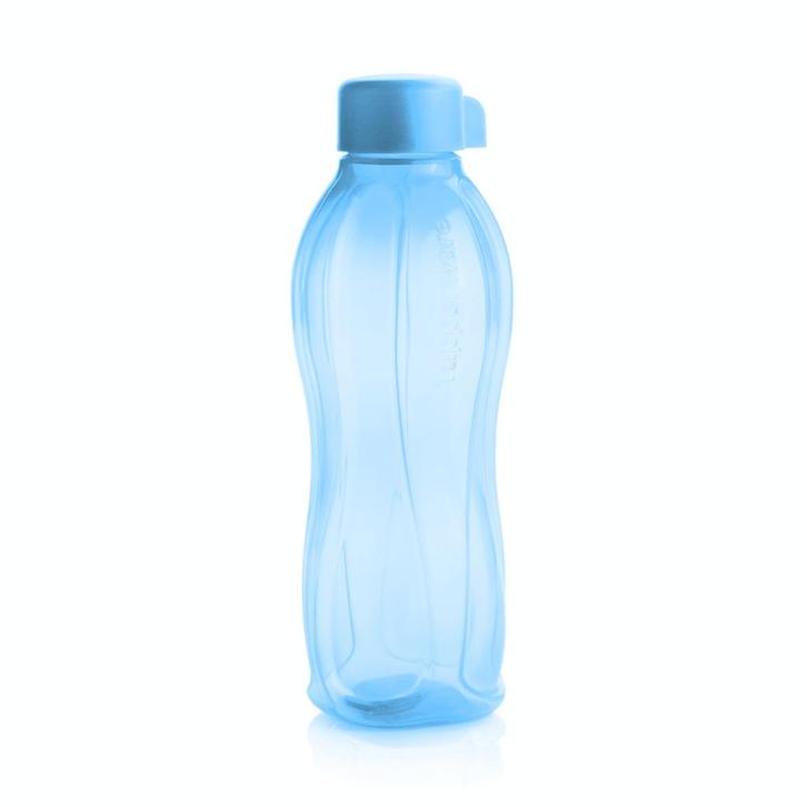 Tupperware Ecofles Drinkfles flesje fles 1 l Blauw, Huis en Inrichting, Keuken | Tupperware, Blauw, Nieuw, Ophalen of Verzenden