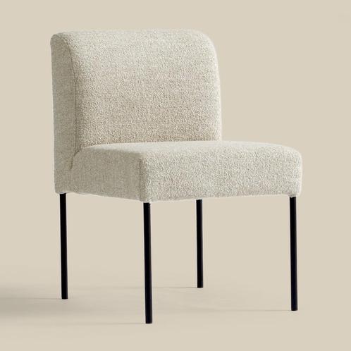 *WOONWINKEL* Zand Eetkamerstoel, Huis en Inrichting, Stoelen, Nieuw, Stof, Verzenden