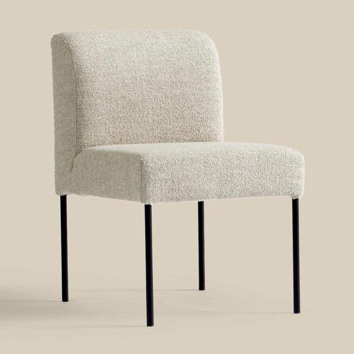 *WOONWINKEL* Zand Eetkamerstoel, Huis en Inrichting, Stoelen, Nieuw, Stof, Verzenden