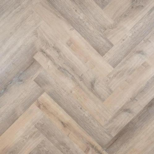 Otium Mist Herringbone dryback PVC, Huis en Inrichting, Stoffering | Vloerbedekking, Overige typen, Grijs, Nieuw, Ophalen of Verzenden
