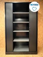 Ahrend roldeurkast - 195x120x45cm - zwart met zwarte rol..., Nieuw in verpakking