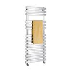 Handdoekradiator Sapho Truva Recht 50x120 cm Geborsteld RVS, Ophalen of Verzenden, Nieuw, Overige typen