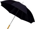 Impliva Grote Golfparaplu - Double Ribs - Zwart, Verzenden, Nieuw