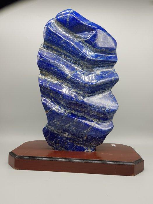 Lapis lazuli Abstracte vorm - Vrije vorm - gepolijst -, Verzamelen, Mineralen en Fossielen