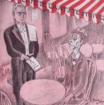 Spotprent over de miljoenen-nota in 1933 (lijst optie), Antiek en Kunst, Kunst | Litho's en Zeefdrukken, Verzenden