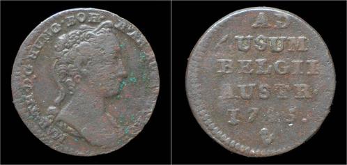 Austrian Netherlands Brabant Maria-theresia 1 oord (liard..., Postzegels en Munten, Munten | Europa | Niet-Euromunten, Verzenden