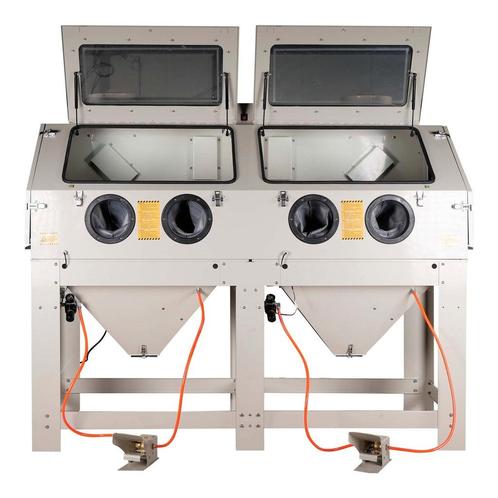 Zandstraalkast dubbel 880L, Doe-het-zelf en Verbouw, Gereedschap | Overige machines, Ophalen of Verzenden