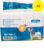 Hondenluier - L - 30-50 cm Middelomtrek - 2x12 stuks - Noble, Verzenden, Zo goed als nieuw