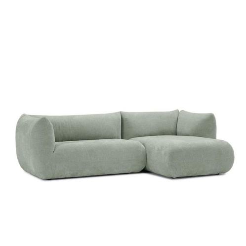 Loungebank Veendam - loungebanken - Groen, Huis en Inrichting, Banken | Sofa's en Chaises Longues, Nieuw, Stof