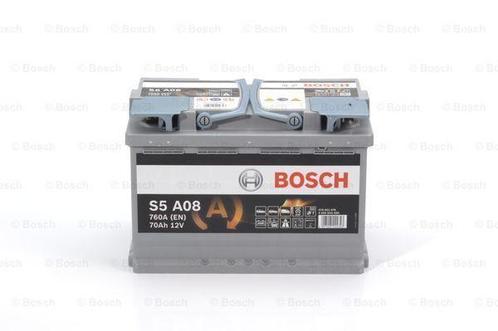 BOSCH 70AH Accu ( S5A08 ) Batterij 760A AGM (Start Stop)..., Auto-onderdelen, Accu's en Toebehoren, Nieuw, Ophalen of Verzenden