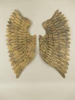 sculptuur, Wanddecoratie / Vleugels van de engel - 81 cm -, Antiek en Kunst