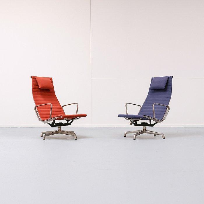 Vitra - Charles & Ray Eames - Lounge stoel (2) - EA 124 -, Antiek en Kunst, Kunst | Designobjecten