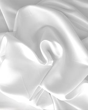 Satijn Crêpe Doubleface Wit, Hobby en Vrije tijd, Stoffen en Lappen, Wit, Nieuw